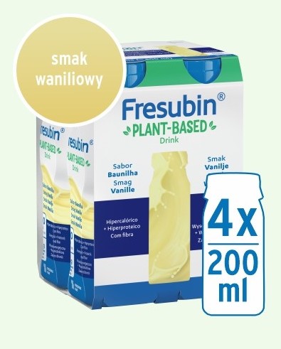 Fresubin Plant-Based 4x200ml Drink wanilia - obrazek 2